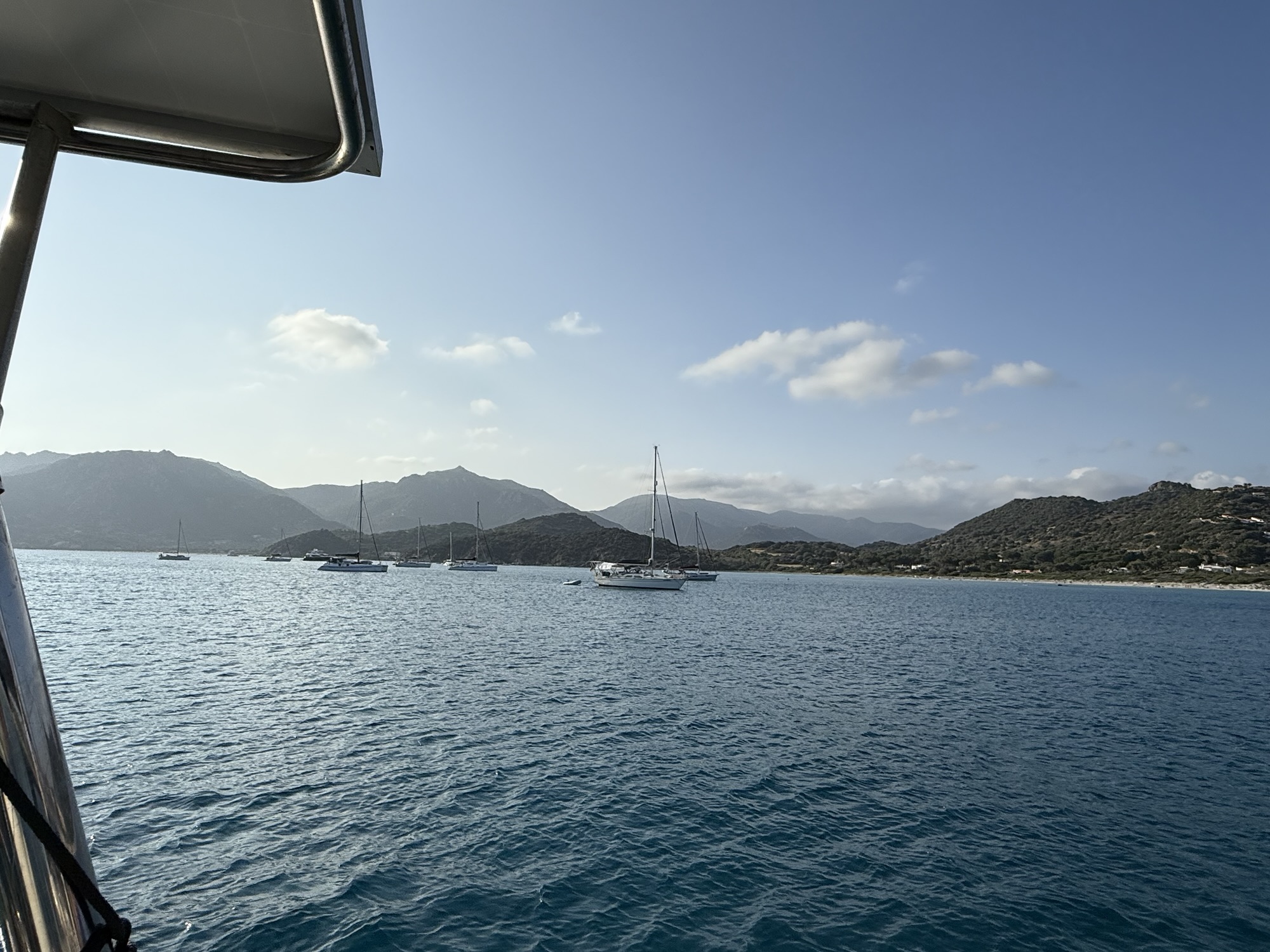 Goodbye Capo Carbonara, sails set for the Aeolian Islands