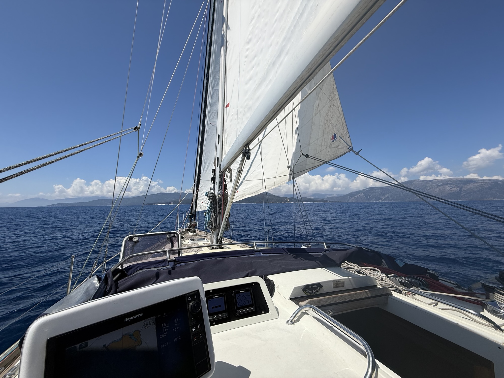 Nakee finally at sea again